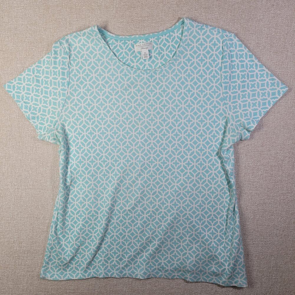 Charter Club Women's Pima Cotton T-Shirt XL